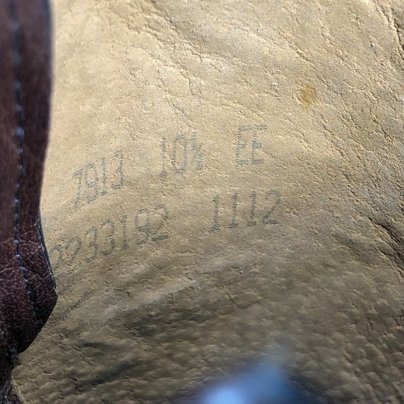 Tony Lama 7913 Brown Leather Western Cowboy Boots Men 10 EE Extra Wide - Picture 8 of 9